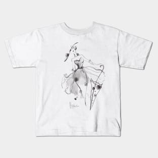 Dancing with umbrella Kids T-Shirt